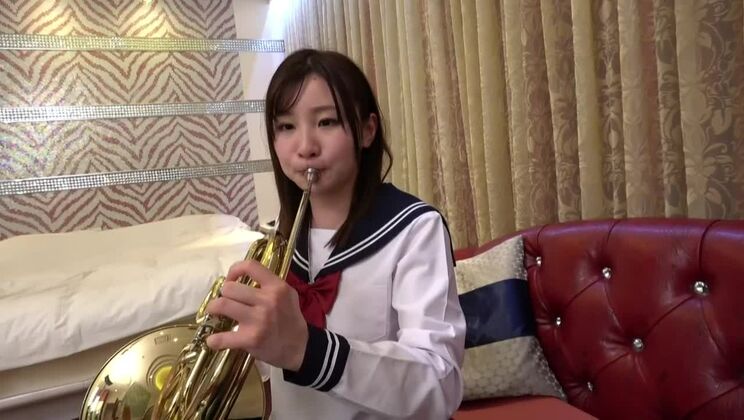 JK of the brass band and a middle-aged man have sex. When she blowjobs middle-aged male dick, the pussy gets wet. Black-haired JK sex get fucked with cock and she reached orgasm. Japanese amateur 18yo porn. https:\/\/bit.ly\/3I7Sj42