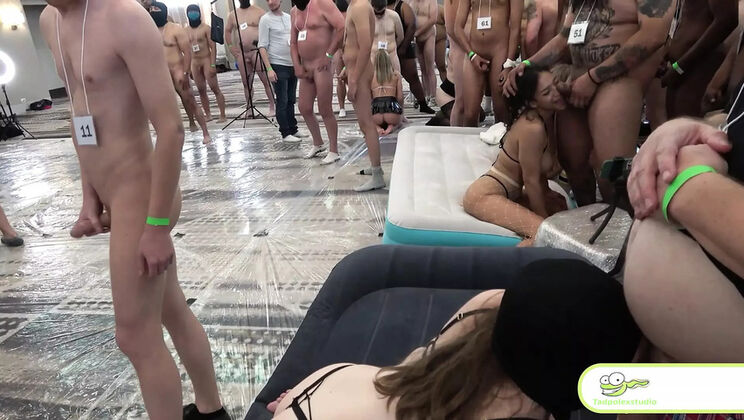 Rebel Rhyder Takes Massive Cocks in Wild Gangbang Orgy with Lana Analise and Wisconsin Tiff