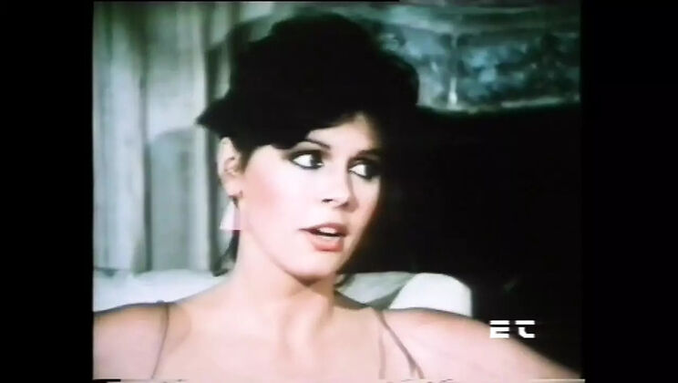 Vintage Threesome with Two Bisexual MILFs - Big Cock Fucks and Cums Inside Hairy Pussy