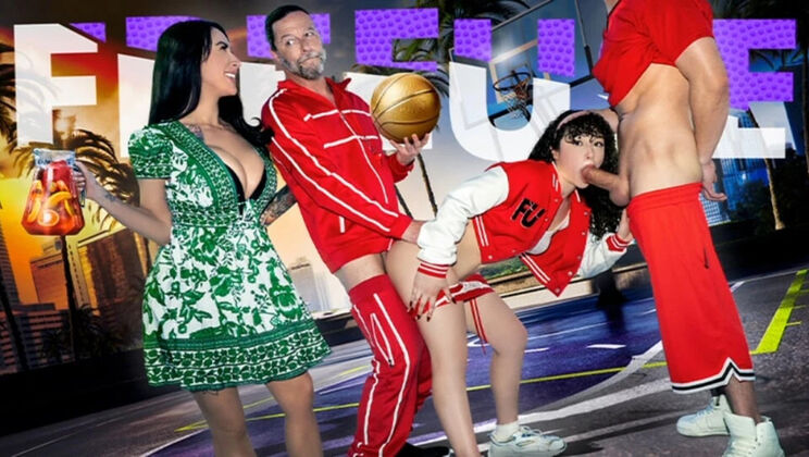 Pixie Smalls Teases Stepdad & Stepbrother Before Wild Family Orgy - Hardcore 4K Porn