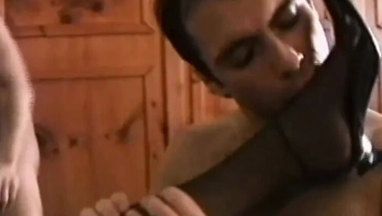 Classy Foursome with Federica Tommasi & Giorgio Grandi - Vintage Threesome Turns Foursome, Big Tits, Stockings, Eating Pussy, HD Retro Movie