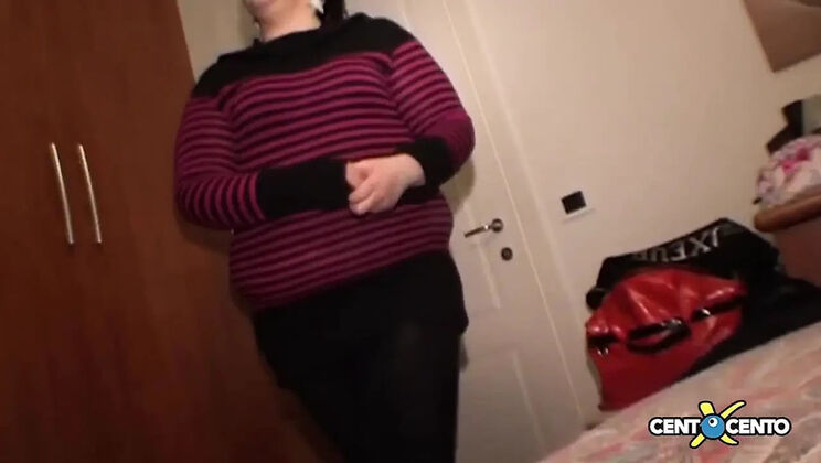 Full Movie: The Steamroller - Threesome Blowjob with Cum in Mouth and Big Ass Granny in Stockings