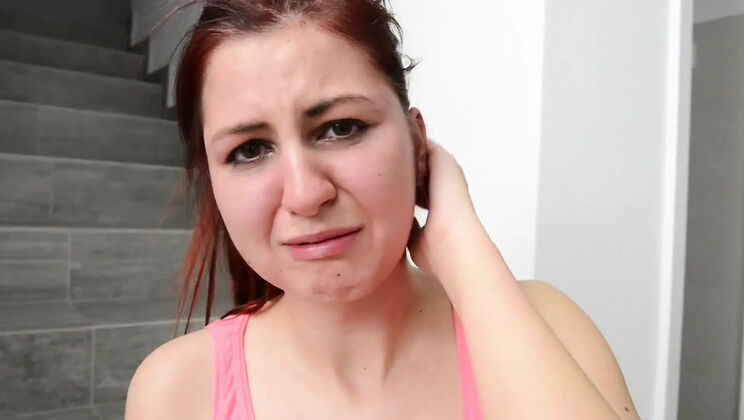 Face Slapping & Pizza Punishment - Domina Rea Dominates Slave Meg Magic Hard BDSM